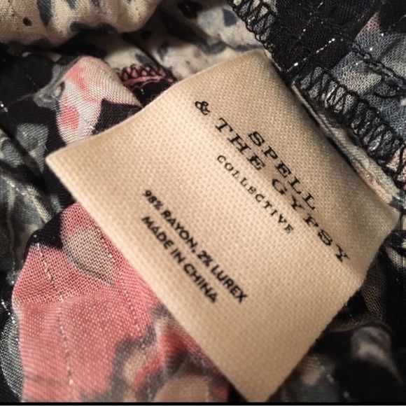 Spell & The Gypsy Winona Mini Skirt Sz S Festival - Picture 8 of 10